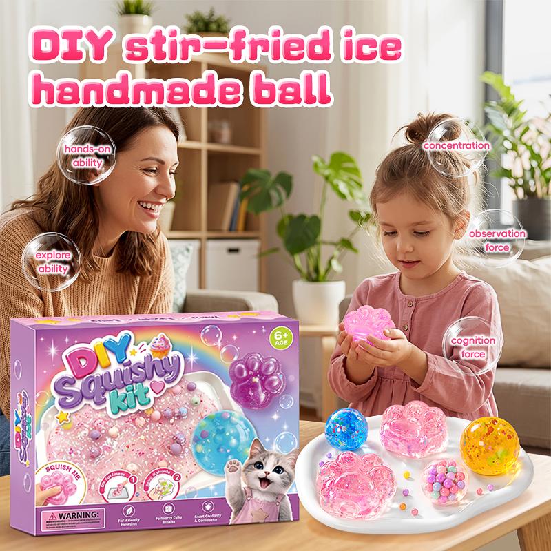 BooBloom Cat Paw Squishy Kit
