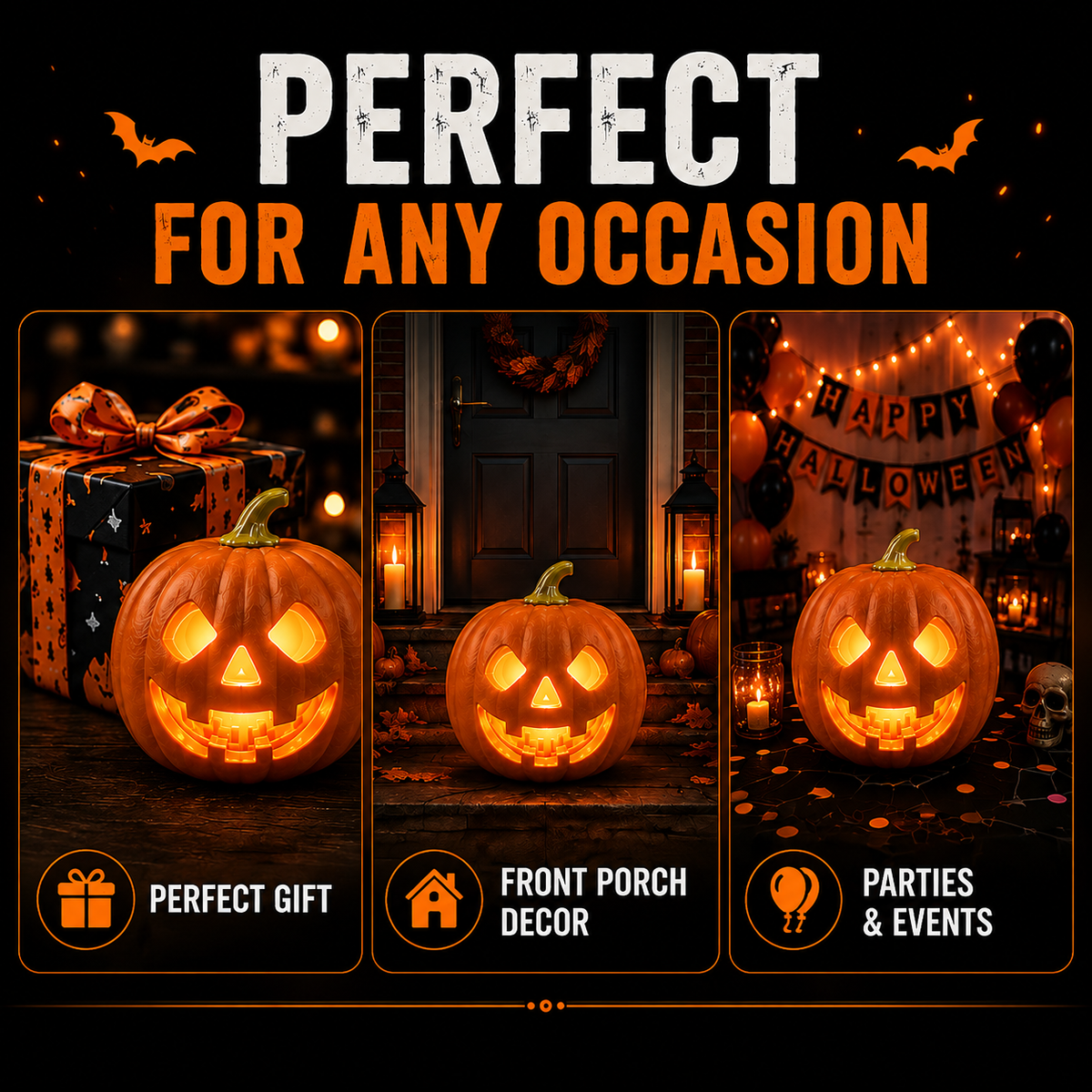 Jabberin' Jack Animated Talking Pumpkin