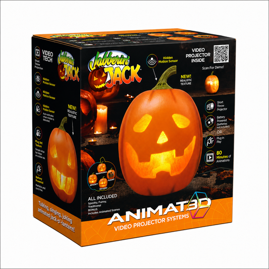 Jabberin' Jack Animated Talking Pumpkin